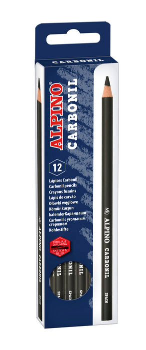 LAPIZ CARBONIL 12 UN | 1 UNIDADES | (ALPINO)