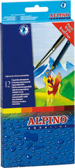 LAPIZ AQUALINE 12 COLORES CARTON | 1 UNIDADES | (ALPINO)