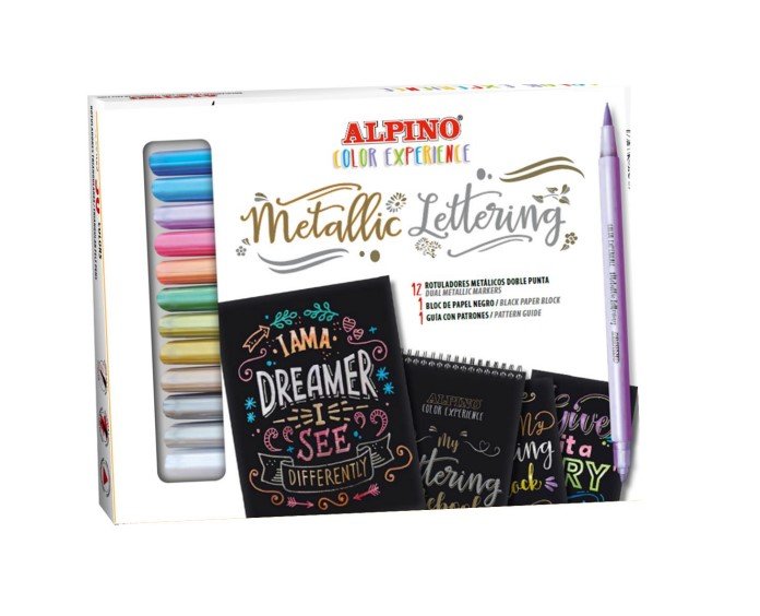 Set Alpino Color Experience Metallic Lettering | Alpino | Pack 1 Unidades