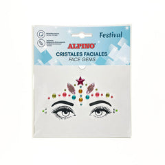 SET CRISTALES FACIALES FESTIVAL BLISTER 1 UD | 1 UNIDADES | (ALPINO)