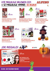 LOTE MAQUILLAJE TERRORIFICO | 1 UNIDADES | (ALPINO)