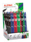 EXPOSITOR 24 BOLIGRAFOS ALPINO DOT 1MM SURTIDOS | 24 UNIDADES | (ALPINO)