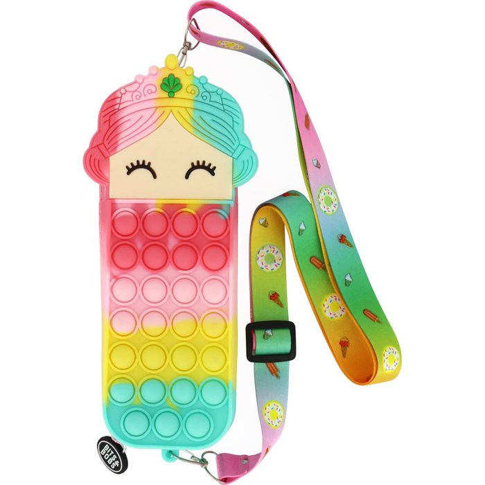 PORTATODO PRINCESA BUBBLES SILICONA BITS&BOBS | GRAFOPLAS DISEÑO