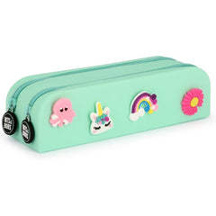 PORTATODO DOBLE DIY SILICONA PINS VERDE MINT BITS&BOBS | GRAFOPLAS DISEÑO