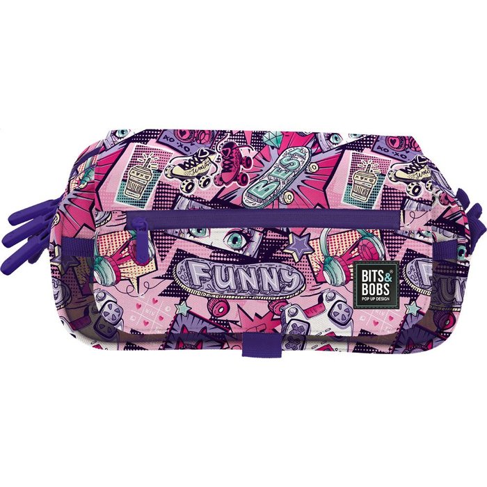 PORTATODO TRIPLE CON SOLAPA B&B MANGA 25 | GRAFOPLAS DISEÑO