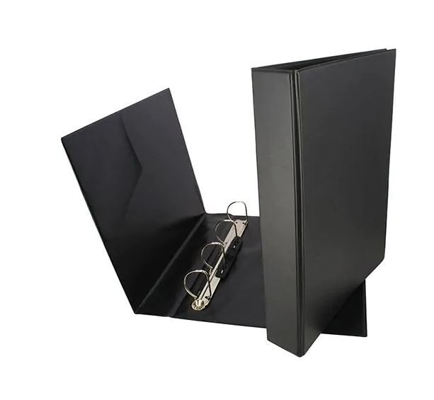 CARPETA FOLIO 4 ANILLAS MIXTAS 40 MM NEGRO | 1 UNIDADES | (GRAFOPLAS)