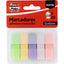 Blister 5 marcadores autoadhesivos translucidos colores pastel 12x45mm.