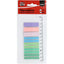Blister marcadores autoadhesivos translucidos 12x45 con regla
