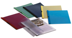 DOSSIER A4 PVC PINZA PRESION NEGRO PARA 30 HOJAS | 25 UNIDADES | (GRAFOPLAS)