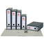 CAJA ARCHIVADOR FOLIO NEGRO GRIS PLOMO JASPEADO ECOCLASIC | 25 UNIDADES | (GRAFOPLAS)