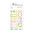 Pack 5 Hojas Pegatinas Rosa Bebe Anita para Manualidades y Decoración