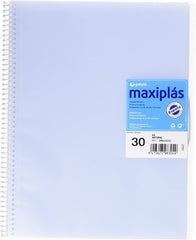 CARPETA 30 FUNDAS MAXIPLAS TRANSPARENTES NATURAL CON SOBRE | 1 UNIDADES | (GRAFOPLAS)