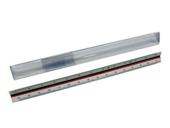 ESCALIMETRO ARTES PLASTICO 30CM ESCALA 1 100 200 250 300 40 | 1 UNIDADES | (ARTES)