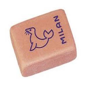 GOMA MILAN 445 CAJA 45 UNIDADES MIGA PAN ESCOLAR | 1 UNIDADES | (MILAN)