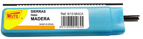 SIERRA MARQUETERIA 6/13 MADERA C/144 | 1 UNIDADES | (WUTO SUMINISTROS, S,L,)