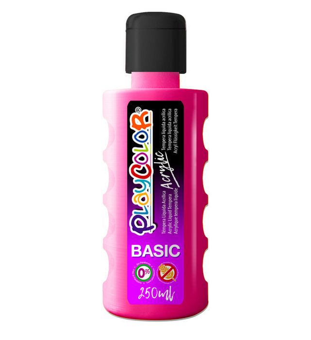PINTURA PLAYCOLOR ACRYLIC BASIC 250 ML MAGENTA | 1 UNIDADES | (INSTANT)