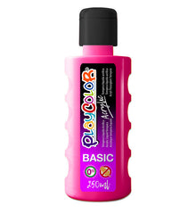 PINTURA PLAYCOLOR ACRYLIC BASIC 250 ML MAGENTA | 1 UNIDADES | (INSTANT)
