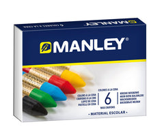 CERA MANLEY 6 COLORES REF 106 | 1 UNIDADES | (MANLEY PRODUCTOS, S,A,)
