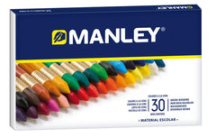 CERA MANLEY 30 COLORES REF 130 | 1 UNIDADES | (MANLEY PRODUCTOS, S,A,)