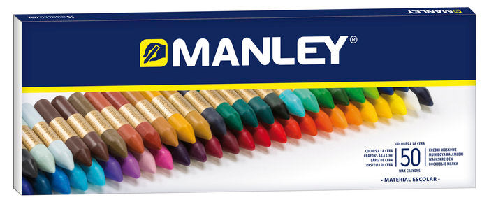 CERA MANLEY 50 COLORES REF 150 | 1 UNIDADES | (MANLEY PRODUCTOS, S,A,)