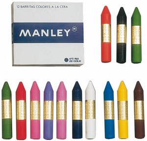 CERA MANLEY Nº 35 ROJO CLASICO | 12 UNIDADES | (MANLEY PRODUCTOS, S,A,)