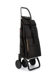 CARRO COMPRA BIG POLAR 4 RUEDAS PLEGABLE NEGRO | ROLSER