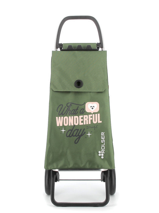 CARRO COMPRA 2 RUEDAS PLEGABLE AKANTO MR WONDERFUL KAKI | ROLSER