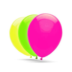BOLSA 50 GLOBOS 20CM FLUORESCENTE SURTIDOS | GRAN FESTIVAL ,S,A, | ENVASE 12 UDS. UNIDAD | 8421332505964