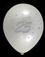 GLOBOS PLATA 28 CM Ø BOLSA-SOLAPA 10 UNIDADES 25 ANIVERSARI | GRAN FESTIVAL ,S,A, | 1 UNIDAD | 8421332506909