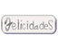 Etiquetas Blancas Felicidades Rollo 250 Unidades ARGUVAL