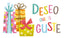 Etiquetas Adhesivas Regalos Deseo Que Te Guste Rollo 250 un Marca Arguval