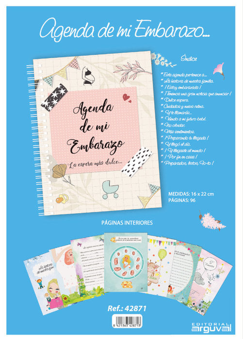 AGENDA DE MI EMBARAZO | ARGUVAL, S,L,