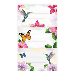 ETIQUETAS NOMBRES BLISTER 9 STICKER MARIPOSAS COLIBRI | 1 UNIDADES | (ARGUVAL, S,L,)
