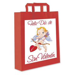 BOLSA PAPEL REGALO SAN VALENTIN 37X32X12 | ARGUVAL, S,L, | 1 UNIDAD | 8421363465787
