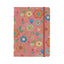 Cuaderno A5 con Goma Flores Turnowsky 64 Hojas Lisas Marca Arguval