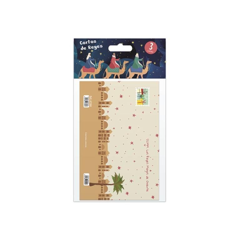 BLISTER 3 CARTAS DE REYES SOLAPA PICO | ARGUVAL, S,L, | ENVASE 12 UDS. UNIDAD | 8421363473850