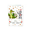 POSTAL SANT JORDI DRAGON Y CABALLERO MODELO 4 | ARGUVAL, S,L, | ENVASE 10 UDS. UNIDAD | 8421363479432