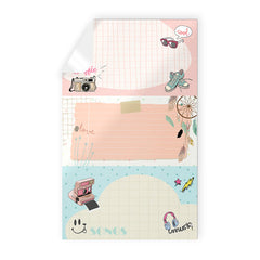 ETIQUETAS ESCOLARES ADHESIVAS ESCOLARES CHICA 9U | 10 UNIDADES | (ARGUVAL, S,L,)