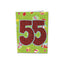 TARJETA FELICITACION 55 AÑOS BUSQUETS 6U | ARGUVAL, S,L | ENVASE 6 UDS. UNIDAD | 8421363492165