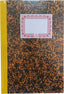 Cuaderno Cartone Fº Natural Cuentas Corrientes 100H Numerad
