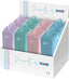 Portatodos silicona colores pastel DOHE con 4 cremalleras
