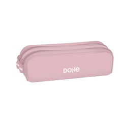 PORTATODO DOBLE SILICONA SERENITY ROSA PASTEL 200X60X80 MM | DOHE DISEÑO