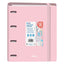 Carpeta A4 Recambio Serenity Polyfoam 4 Anillas Rosa