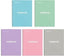Cuadernos espiral pastel MIQUELRIUS pack 5 para estudio y oficina