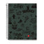 Notebook A5 120H 4 Colores Cuadros 5x5 MIQUELRIUS Diseño