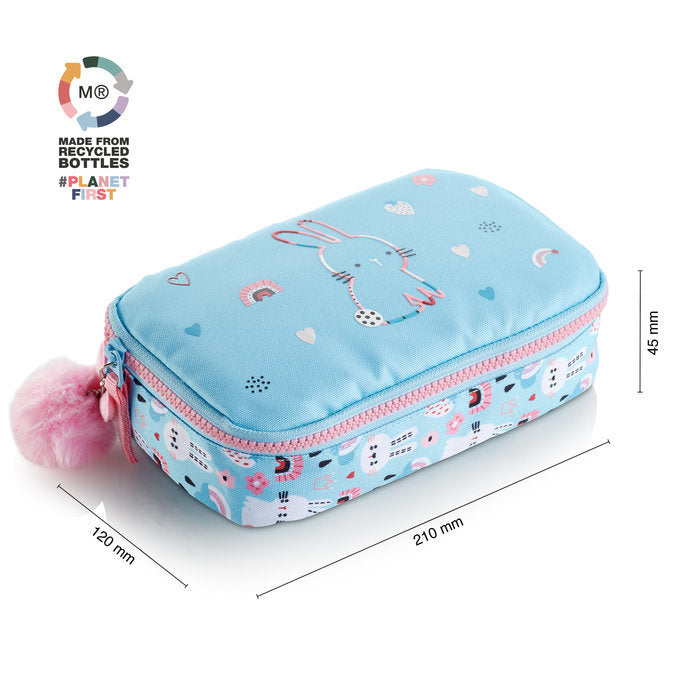 PORTATODO OVAL GRANDE RECICLADO BUNNY BLISS | MIQUELRIUS DISEÑO