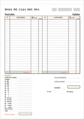 TALONARIO ARQUEO DE CAJA FOLIO T-33 | 10 UNIDADES | (LOAN INDUSTRIAS GRAFICAS)