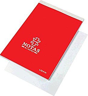 Bloc Espiral Estándar Liso 80H 90g | Loan Industrias Graficas | Cartón | Formato Estándar | Pack 10 Unidades