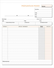 TALONARIO PEDIDOS HOLANDESA T-97 DUPLICADO AUTOCOPIANTE | 10 UNIDADES | (LOAN INDUSTRIAS GRAFICAS)