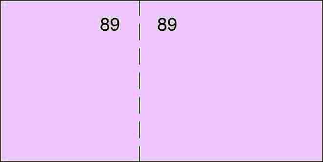 TALONARIO CAJA 1/3 DEL CUARTO T-59 NUMERADO ROSA | 20 UNIDADES | (LOAN INDUSTRIAS GRAFICAS)